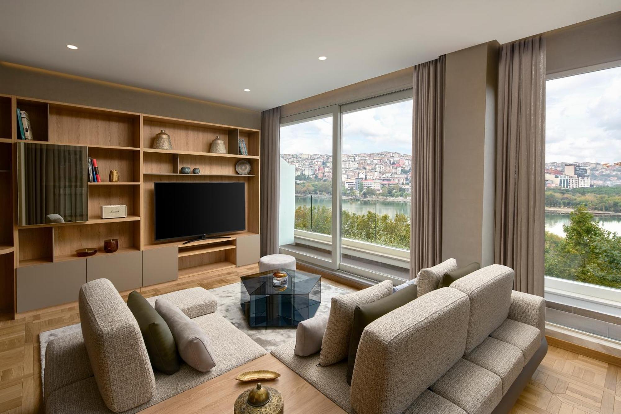 라조니 호텔 이스탄불 외부 사진 A living room